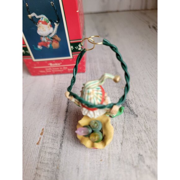Enesco bunkie wee tree trimmers ornament Xmas vintage - Picture 4 of 7